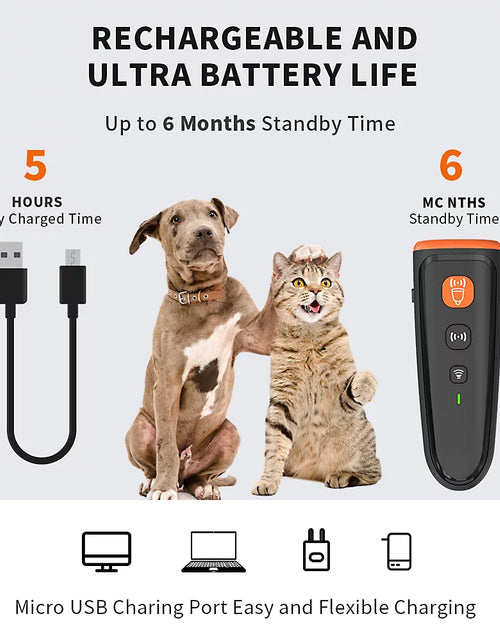Load image into Gallery viewer, Ultrasonic anti Barking Device, Handheld Dog Bark Deterrent Device Stops Bad Behavior, Alternative to Painful Dog Shock Collar
