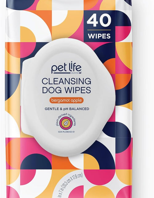 Load image into Gallery viewer, PL360 Dog Grooming Wipes for Cleansing &amp; Deodorizing | Pet Wipes for Dogs, Cats, Puppies &amp; Kittens | Mandarin Scent | Eco Friendly, Natural and Safe Ingredients
