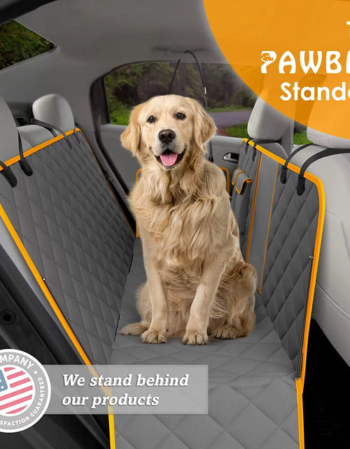 Load image into Gallery viewer, Dog Seat Cover – Waterproof &amp; Nonslip Hammock for Dogs with Mesh Window &amp; Seat Belt
