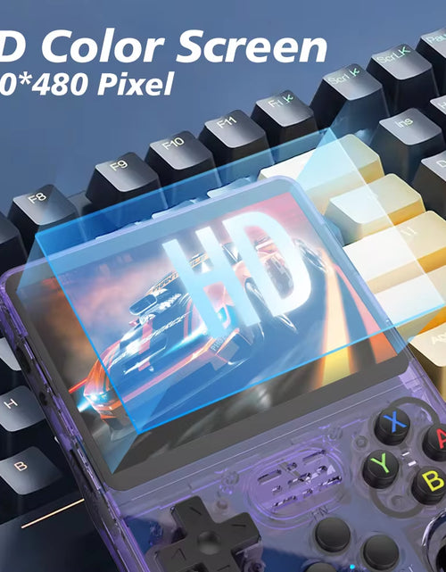 Load image into Gallery viewer, R35S plus R36S Retro Handheld Video Game Console Linux System 3.5 Inch IPS Screen Portable Pocket Video Player 64GB 128GB Games
