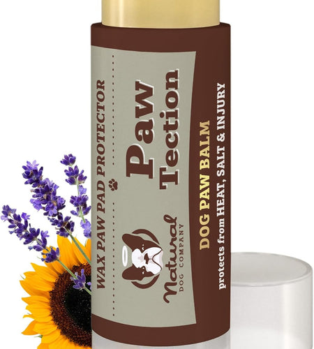 Pawtection Dog Paw Balm, Protects Paws from Hot Surfaces, Sand, Salt, & Snow, Organic, All Natural Ingredients