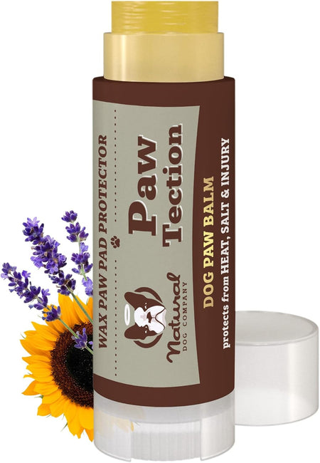 Pawtection Dog Paw Balm, Protects Paws from Hot Surfaces, Sand, Salt, & Snow, Organic, All Natural Ingredients