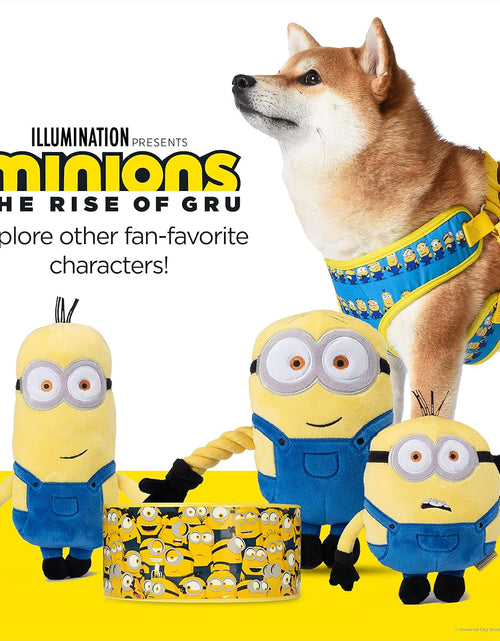 Load image into Gallery viewer, Dog Harness, Medium, Blue  in a Row | Comfortable Mesh No-Pull Dog Harness| Gifts for  Fans and Their Pets | Officially Licensed Pet Product from Universal Studios
