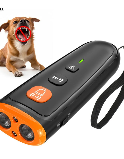 Load image into Gallery viewer, Ultrasonic anti Barking Device, Handheld Dog Bark Deterrent Device Stops Bad Behavior, Alternative to Painful Dog Shock Collar
